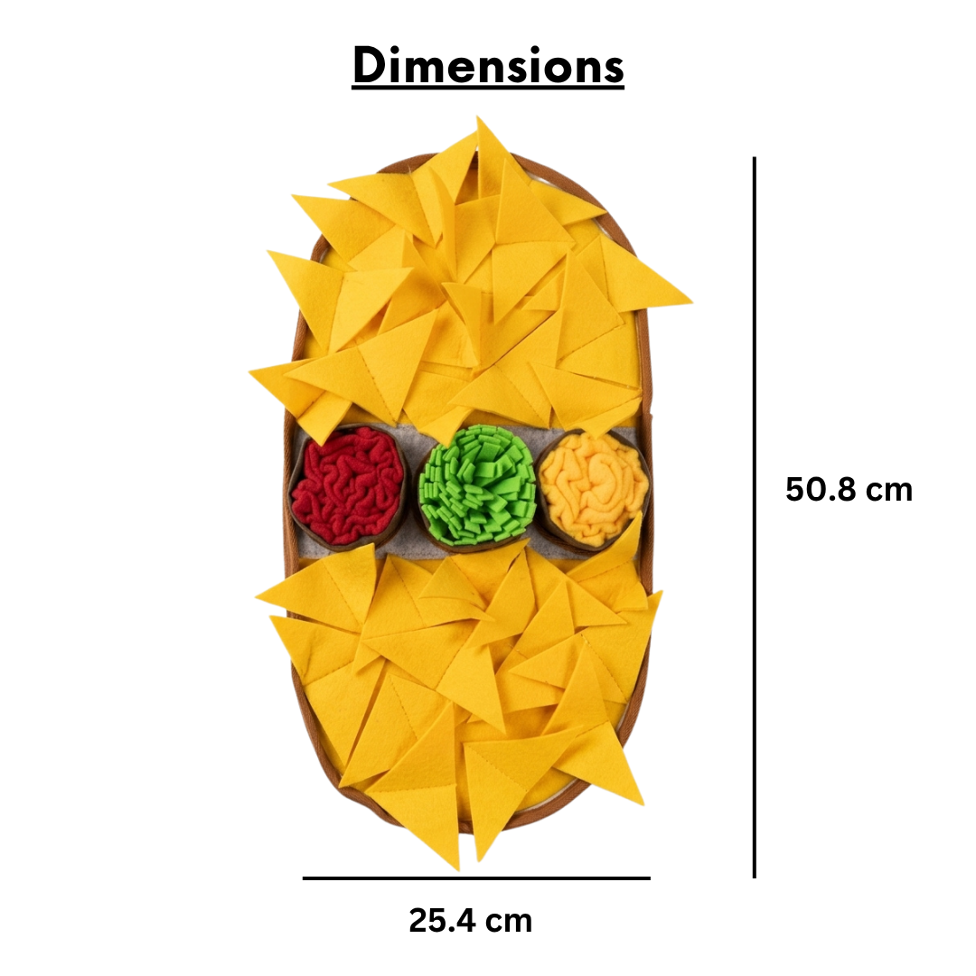 Cheesy Nachos™ by LuvMyFido | Slow Feeding Mat for Pets
