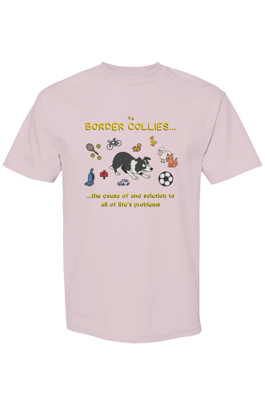 Border Collie Parody Dog T-Shirt – for Smart & Energetic Dog Lovers