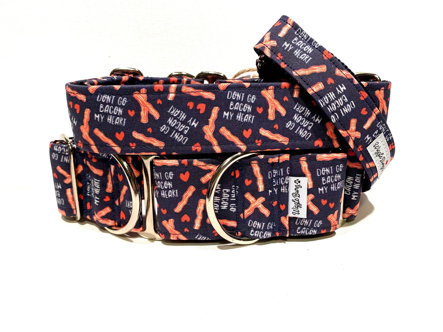 Don't Go Bacon My Heart Dog Collar