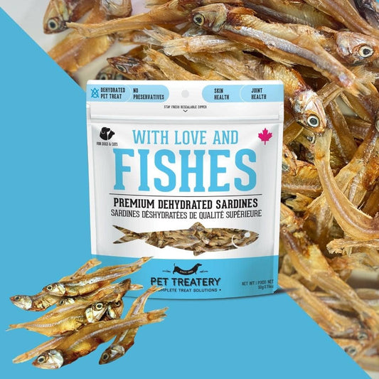 Sardines Dehydrated Pet Treats: High-Protein & Natural 50g