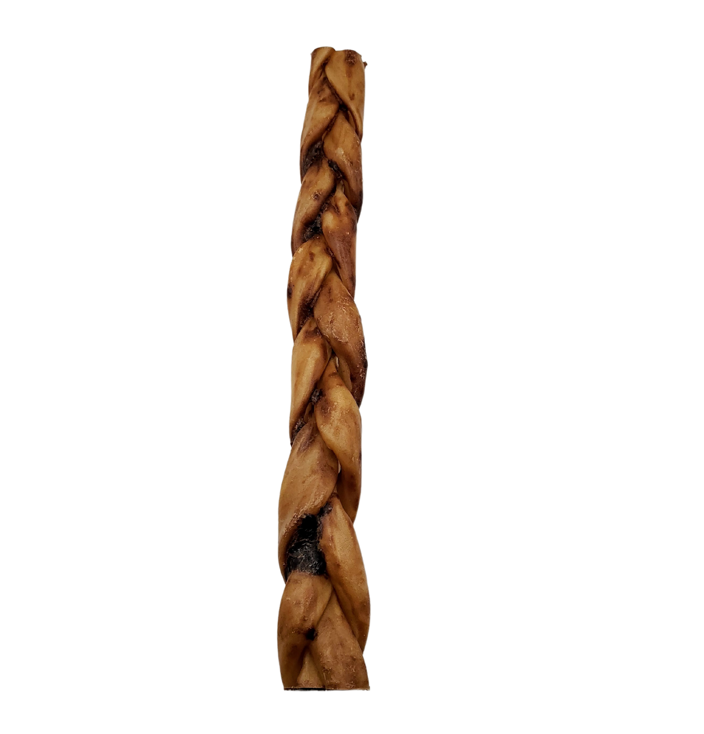 Braided Beef Collagen Stick - Natural - Liver Glazed - 12"