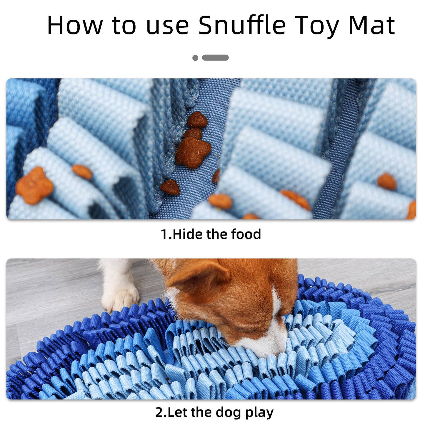 Fire & Ice™ Anti-Bite (Ice) Snuffle Mat | Level 2 Sniff Mat