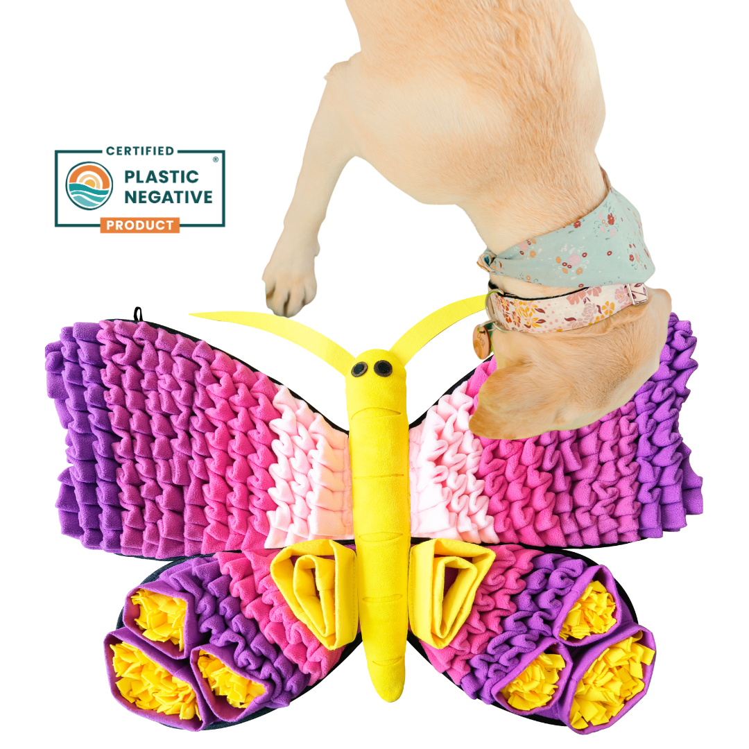 Radiant Butterfly™ Snuffle Mat | Level 3 | Dog Sniffing Mat