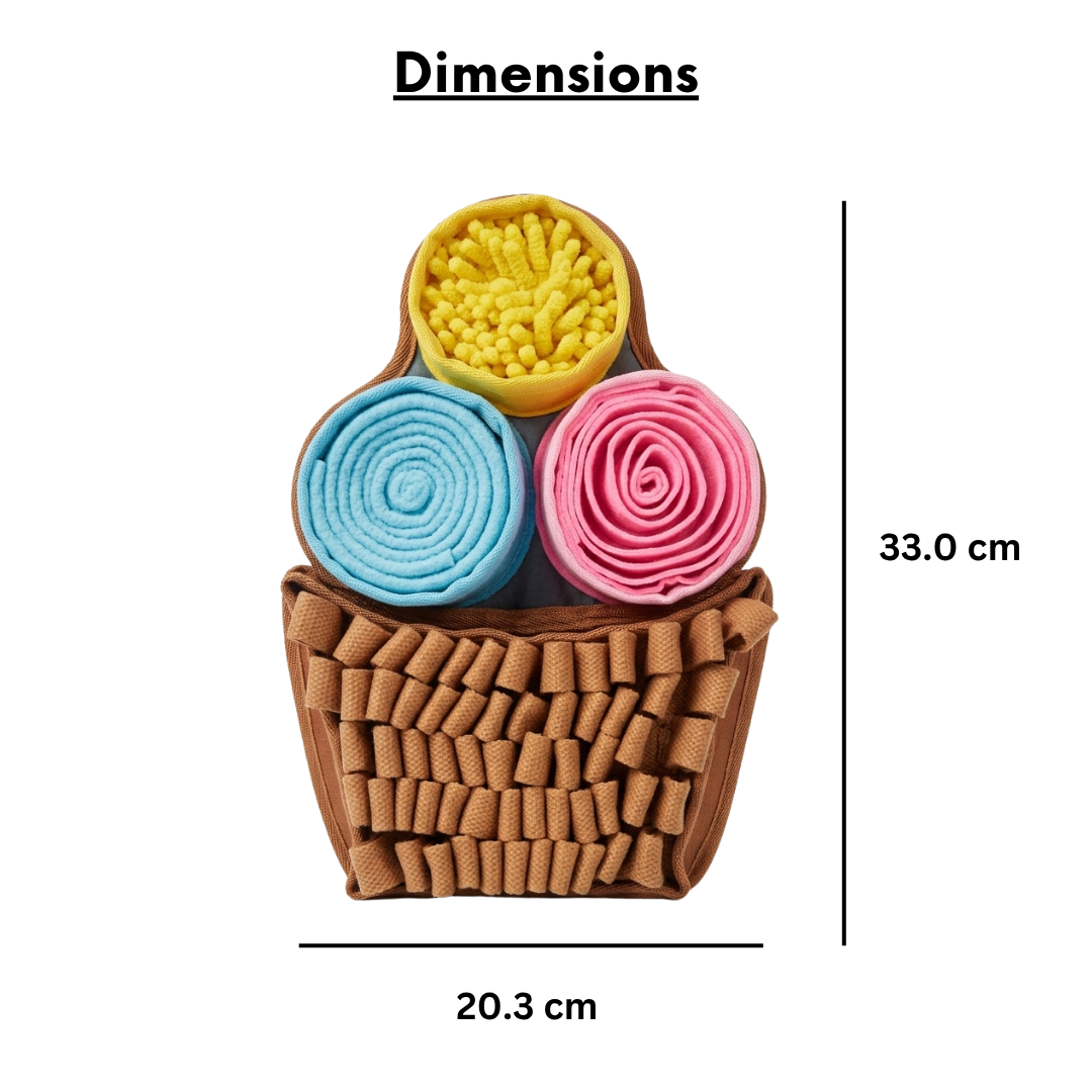 Dreamy Cupcake™ by LuvMyFido | Snuffle Mats for Small Dogs