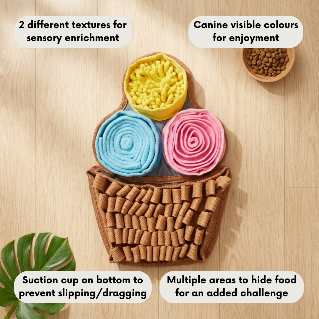 Dreamy Cupcake™ by LuvMyFido | Snuffle Mats for Small Dogs