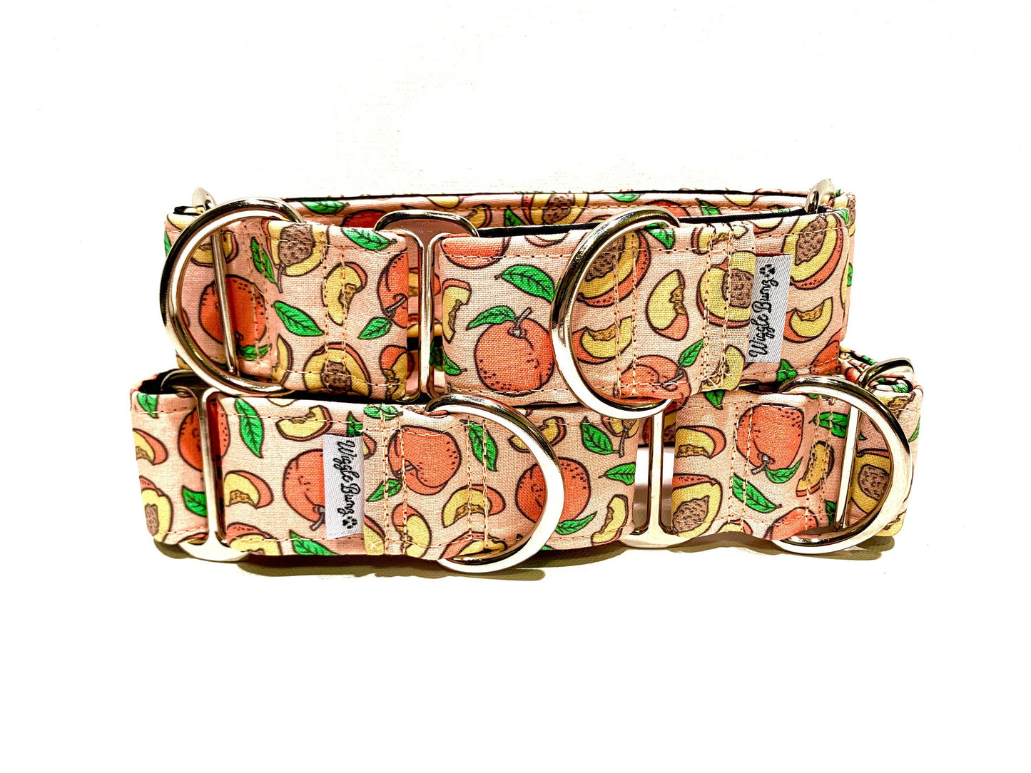 Peach Slices Dog Collar
