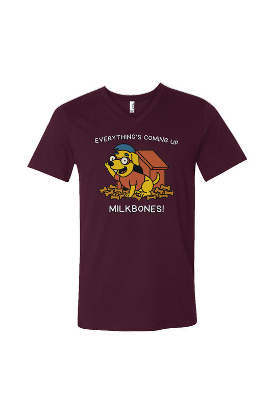 The Coming Up Milhouse Parody Dog Lover T-Shirt – Funny Simpsons Style Dog Tee
