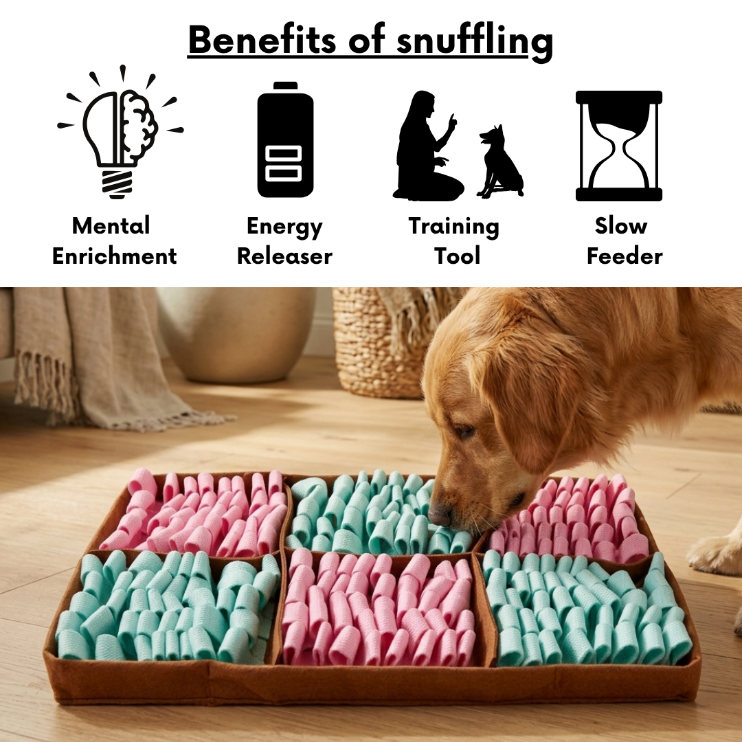 Gourmet Delights™ by LuvMyFido | Puzzle Mat for Dogs & Cats