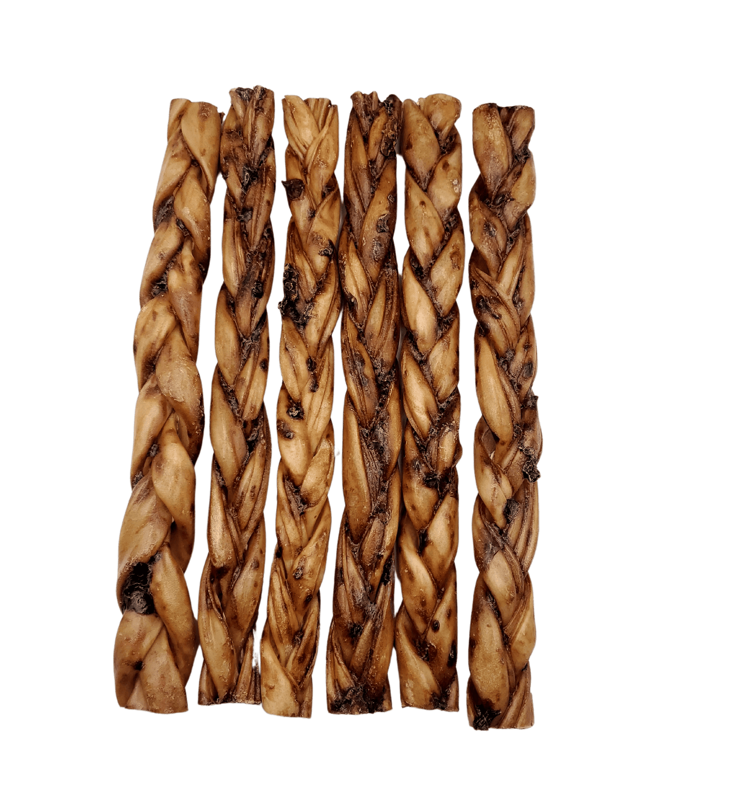 Braided Beef Collagen Stick - Natural - Liver Glazed - 12"