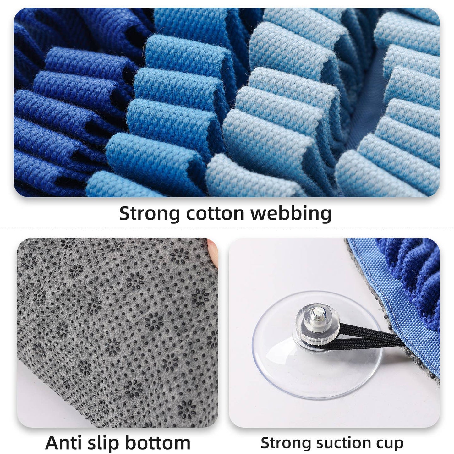 Fire & Ice™ Anti-Bite (Ice) Snuffle Mat | Level 2 Sniff Mat