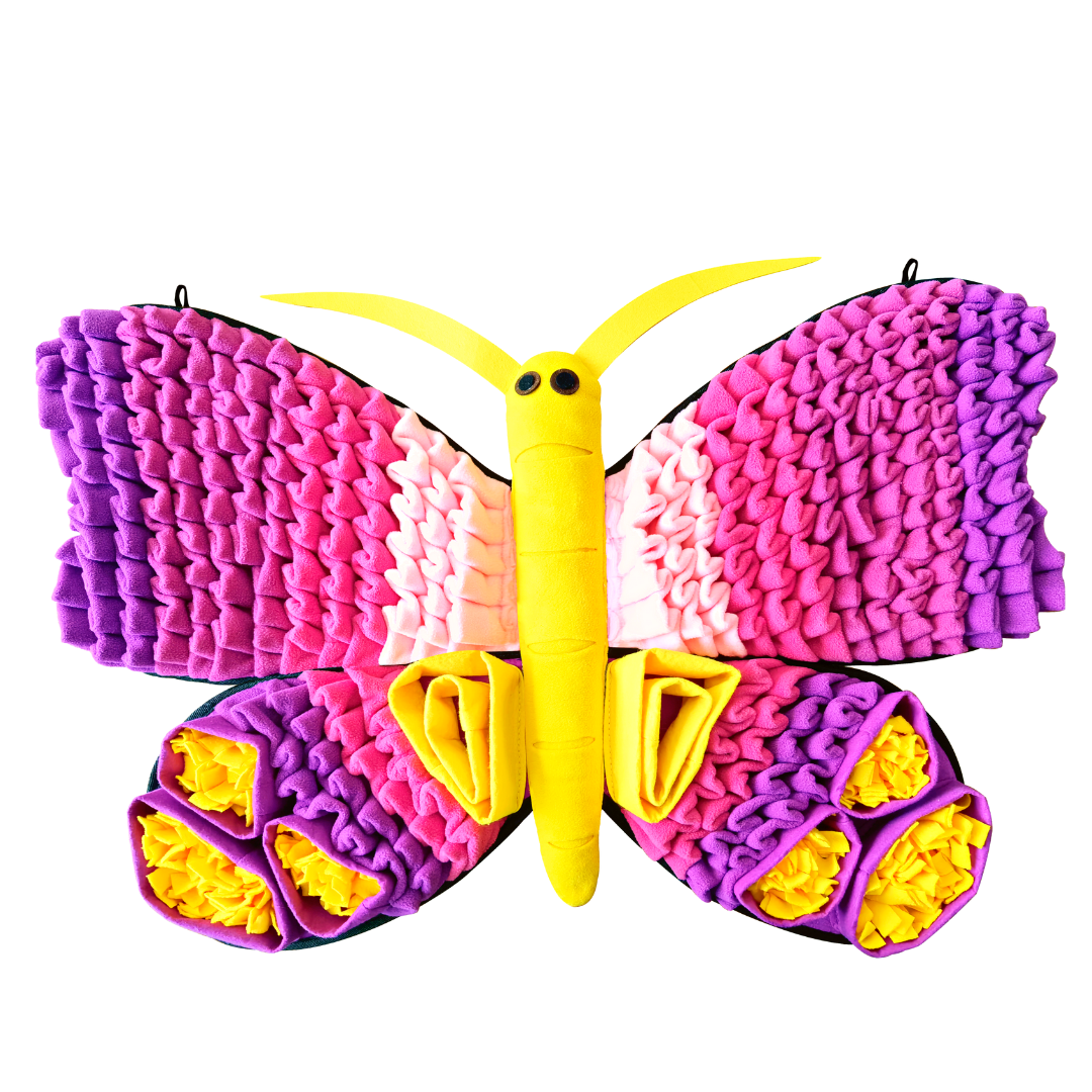 Radiant Butterfly™ Snuffle Mat | Level 3 | Dog Sniffing Mat