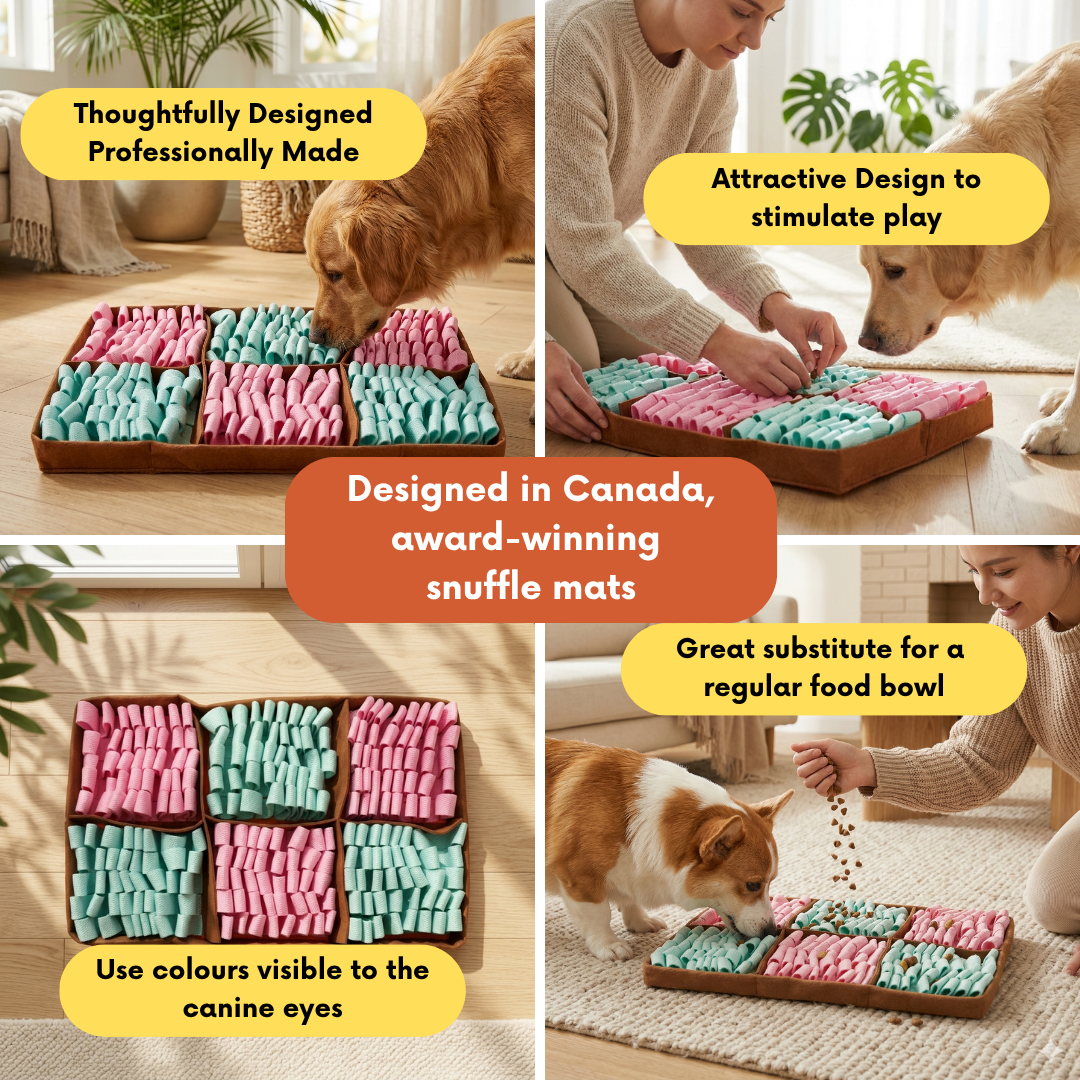 Gourmet Delights™ by LuvMyFido | Puzzle Mat for Dogs & Cats