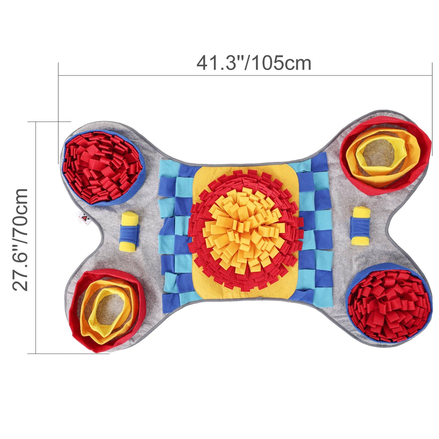 Challenger Bone™ Snuffle Mat |Level 4 for Mental Stimulation