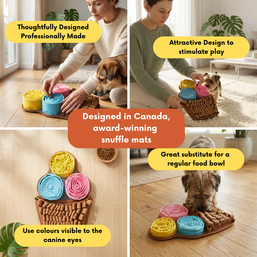 Dreamy Cupcake™ by LuvMyFido | Snuffle Mats for Small Dogs