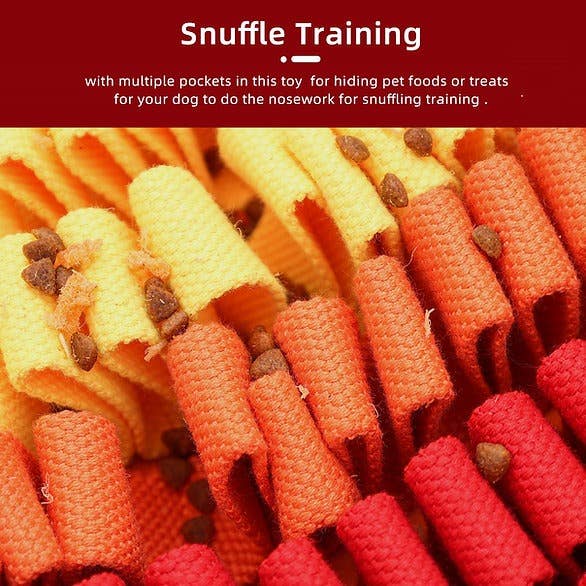 Fire & Ice™ Anti-Bite (Fire) Snuffle Mat | Level 2 For Dogs